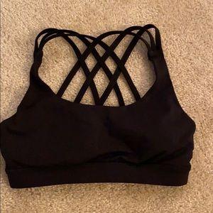 Lululemon Black Sports Bra